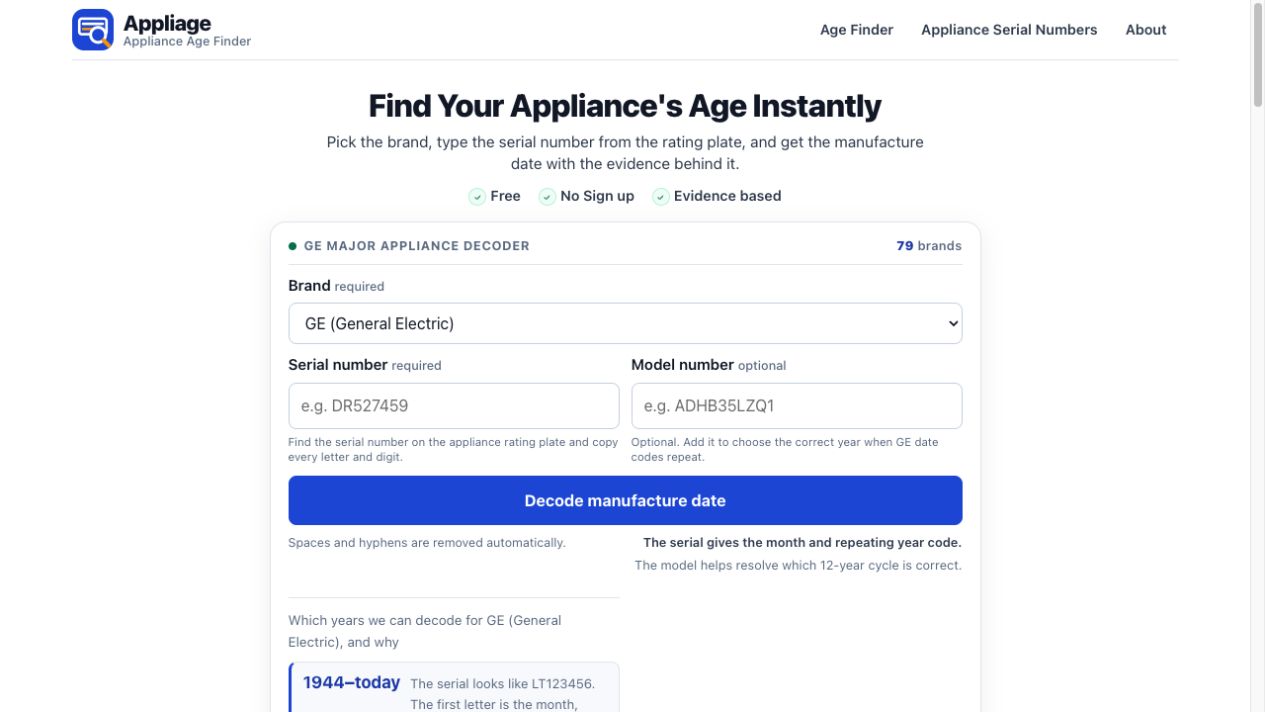 Appliage screenshot