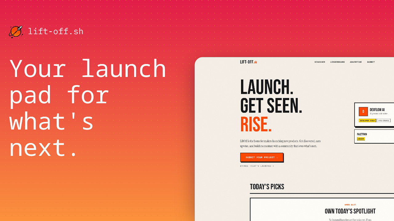 LiftOff Directory screenshot